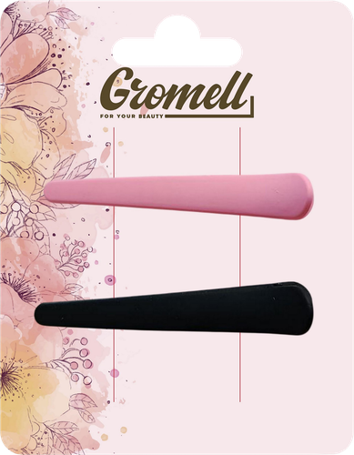 Набор зажимов для волос GROMELL Арт. LZAZH022, 2шт, детальное фото