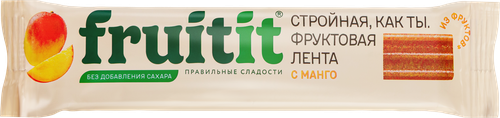 Лента фруктовая FRUIT It с манго, без сахара, 25г, детальное фото