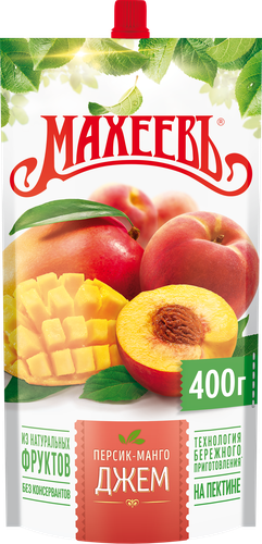 Джем МАХЕЕВЪ Персик и манго, 400г, изображение