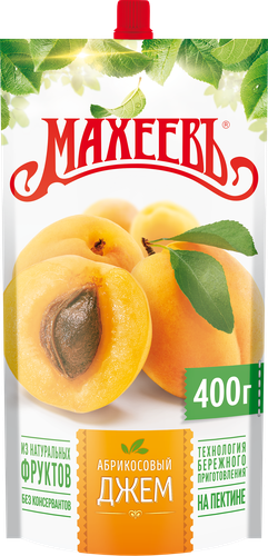 Джем МАХЕЕВЪ Абрикосовый, 400г, картинка
