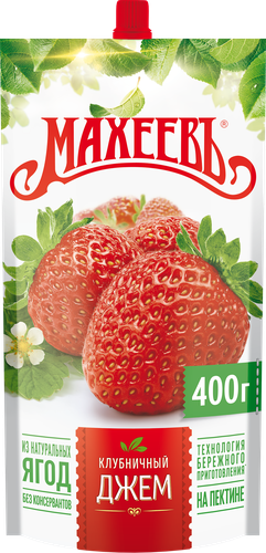 Джем МАХЕЕВЪ Клубничный, 400г, изображение