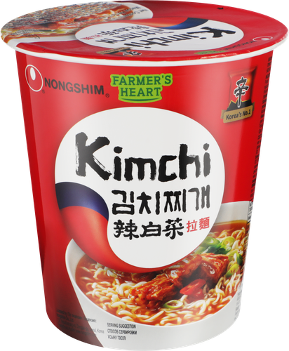Лапша NONGSHIM Кимчи Рамен, 70г, картинка