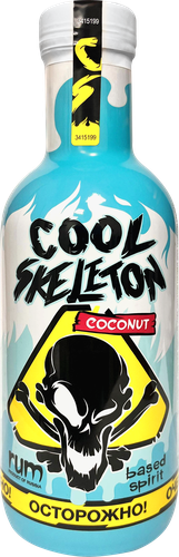 Напиток спиртной COOL SKELETON Кокос ромовый 37,5%, 0.35л