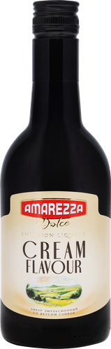 Ликер эмульсионный AMAREZZA DOLCE со вкусом сливок 15%, 0.5л, изображение