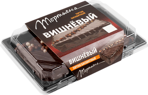 Тортик ТОРТЬЯНА Вишневый, 300г, фото