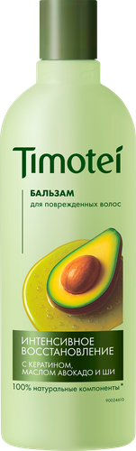 Бальзам для волос TIMOTEI Интенсивное восстановление, 360мл, детальное фото