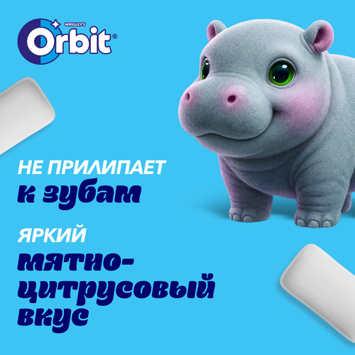 Жевательная резинка ORBIT Мята-бергамот, 13,6г, картинка