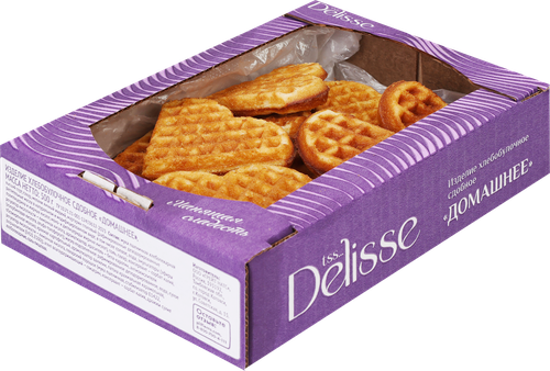 Изделие хлебобулочное сдобное DELISSE Домашнее, 500г, картинка