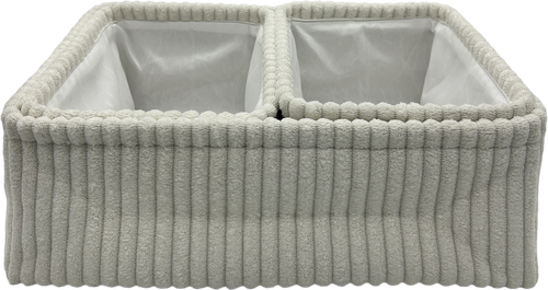 Набор корзин для хранения HOMECLUB Velvet, 1шт – 34х24х13см, 2шт – 22х16х12см, Арт. YN-ST239, 3шт, детальное фото