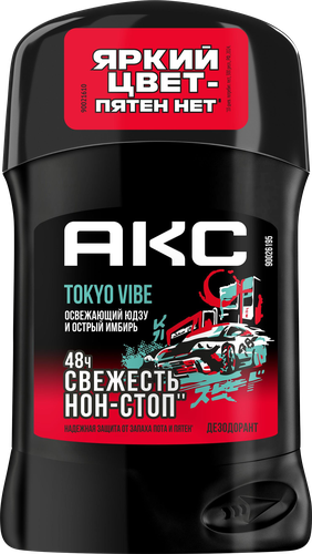 Дезодорант-стик мужской АКС Токио вайб, 50мл, картинка