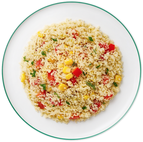 Кускус с овощами, картинка