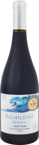 Вино PICHILEMU Pinot Noir Riserva сортовое выдержанное красное сухое, 0.75л, фото