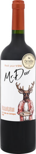 Вино MR. DEER Carmenere сортовое красное сухое, 0.75л, детальное фото