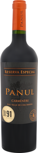 Вино PANUL Carmenere reserva especial сортовое выдержанное красное сухое, 0.75л, картинка