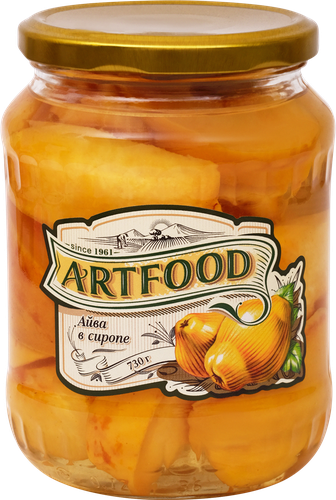 Айва ARTFOOD дольки в сиропе,730г, изображение