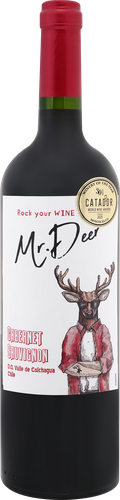 Вино MR. DEER Cabernet Sauvignon сортовое красное сухое, 0.75л