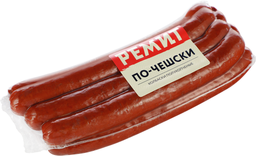 Колбаски полукопченые РЕМИТ По-Чешски, 380г, картинка