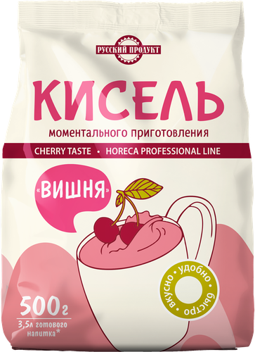 Кисель РУССКИЙ ПРОДУКТ Со вкусом вишни, 500г, фото