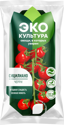 Томаты черри ЭК Сицилиано, 200г, вид