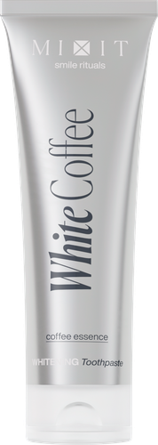 Зубная&nbsp;паста-корректор MIXIT White Coffee отбеливающая, с&nbsp;кофейной&nbsp;эссенцией, 75г, вид