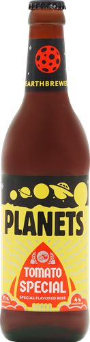 Напиток пивной PLANETS Brewery Tomato Special нефильтрованный пастеризованный неосветленный 4%, 0.45л