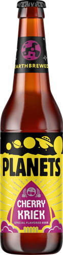Напиток пивной PLANETS Brewery Cherry Kriek фильтрованный пастеризованный 4%, 0.45л