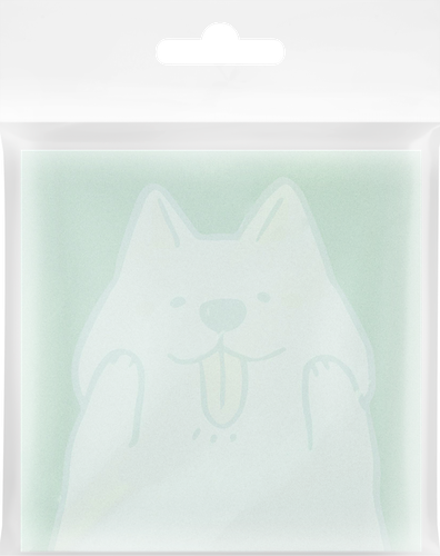 Блок для записей MESHU Puppy, 8,5х8,5см, фотография