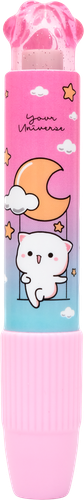 Ластик MESHU Meow, 11,5х1,8х1,8см, фото