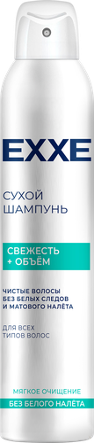 Шампунь сухой EXXE Свежесть и объем, 200мл, детальное фото