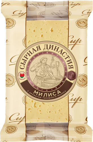 Сыр полутвердый СЫРНАЯ ДИНАСТИЯ Милиса 50%, без змж, 180г, фото