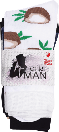 Носки мужские ORIKS цвет фанни, 5пар, крупный план