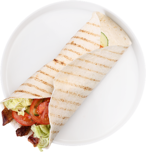 Ролл Шаверма с шашлыком из свинины ЛЕНТА FRESH, 200г, картинка