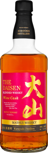 Виски купажированный DAISEN Wine Cask купажированный 40%, 0,7л, крупный план