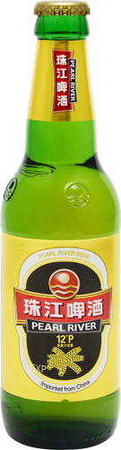 Пиво светлое PEARL RIVER фильтрованное пастеризованное 5,3%, 0.33л, фото