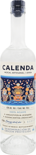 Напиток спиртной CALENDA Мескаль 43%, 0.7л