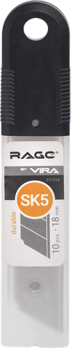 Лезвия для ножа RAGE BY VIRA сегментированные SK5 18мм, Арт. 831510, 10шт, вид