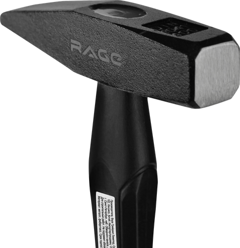 Молоток слесарный RAGE BY VIRA 500г, Арт. 903005, крупный план