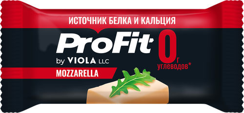 Сыр полутвердый VIOLA ProFit Mozzarella 40%, без змж, 50г, детальное фото