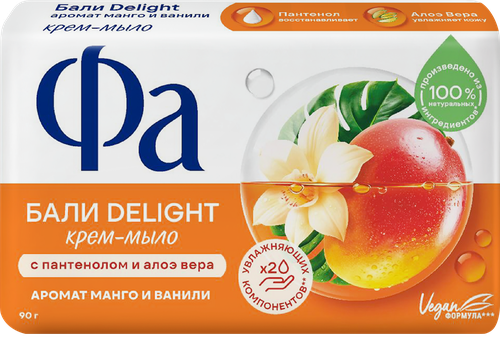 Крем-мыло твердое ФА Бали Delight, 90г, фотография
