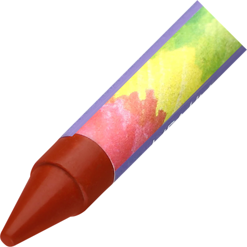Мелки восковые ФЕНИКС+ Мишка и енот, 12 цветов, Арт. 69654, 12шт, детальное фото