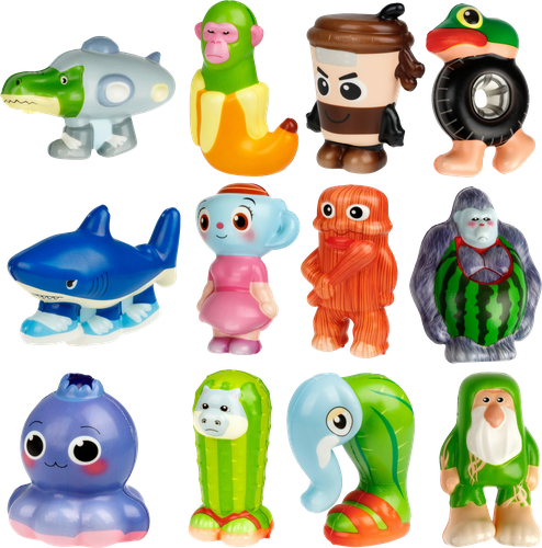 Игрушка-антистресс 1TOY Сквиши 10–12см, Арт. Т27393, картинка
