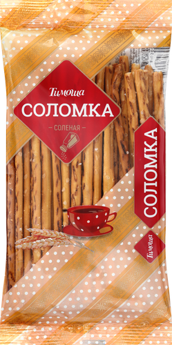 Соломка ТИМОША соленая, 100г, вид
