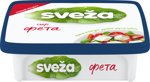 Сыр мягкий SVEZA Фета нежная 40%, без змж, 250г, фотография