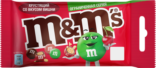 Драже M&M'S со вкусом вишни, 36г, картинка