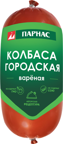Колбаса вареная ПАРНАС Городская, 400г, фото