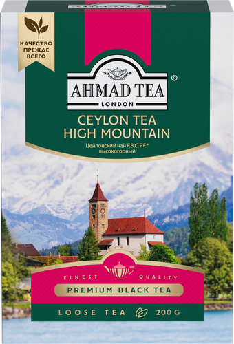 Чай черный AHMAD TEA цейлонский F.B.O.P.F. высокогорный, 200г, детальное фото