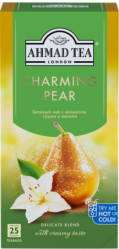 Чай зеленый AHMAD TEA Чарующая Груша, 25пак, фотография