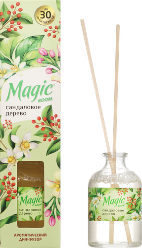 Духи интерьерные MAGIC BOOM Сандаловое дерево, 50мл, вид