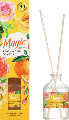 Духи интерьерные MAGIC BOOM Тропические фрукты, 50мл, фотография