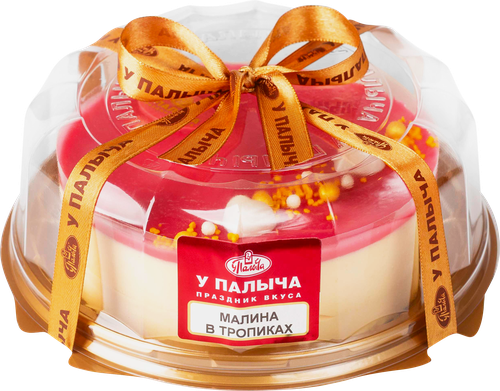 Торт У ПАЛЫЧА Малина в тропиках, 500г, детальное фото